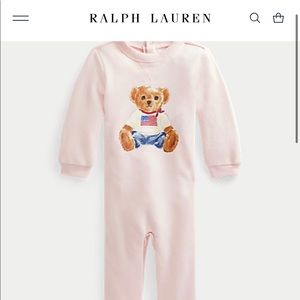 Ralph Lauren Polo Bear Fleece Coverall